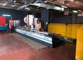 Aluminium profile cnc machining